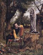 William Dyce Titian's First Experiments with Colour oil painting